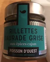 Rillettes daurade grise aux epices cajun
