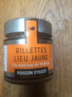 Rillettes de lieu jaune