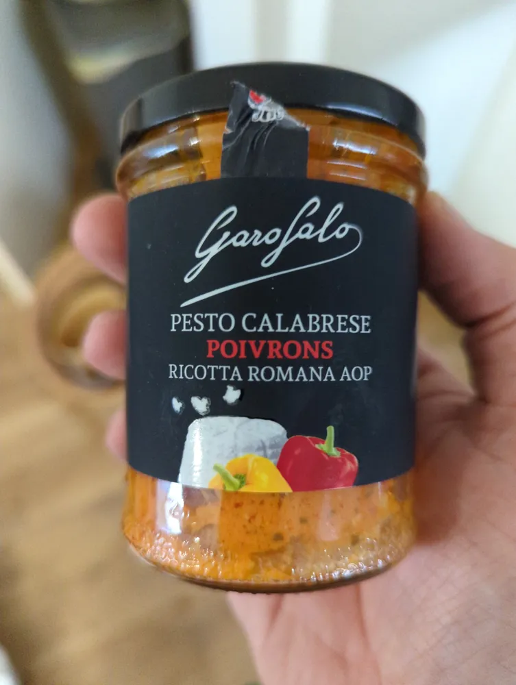 Pesto calabrese poivrons