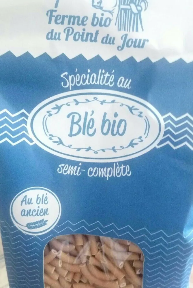 Pâte semi complète au blé ancien