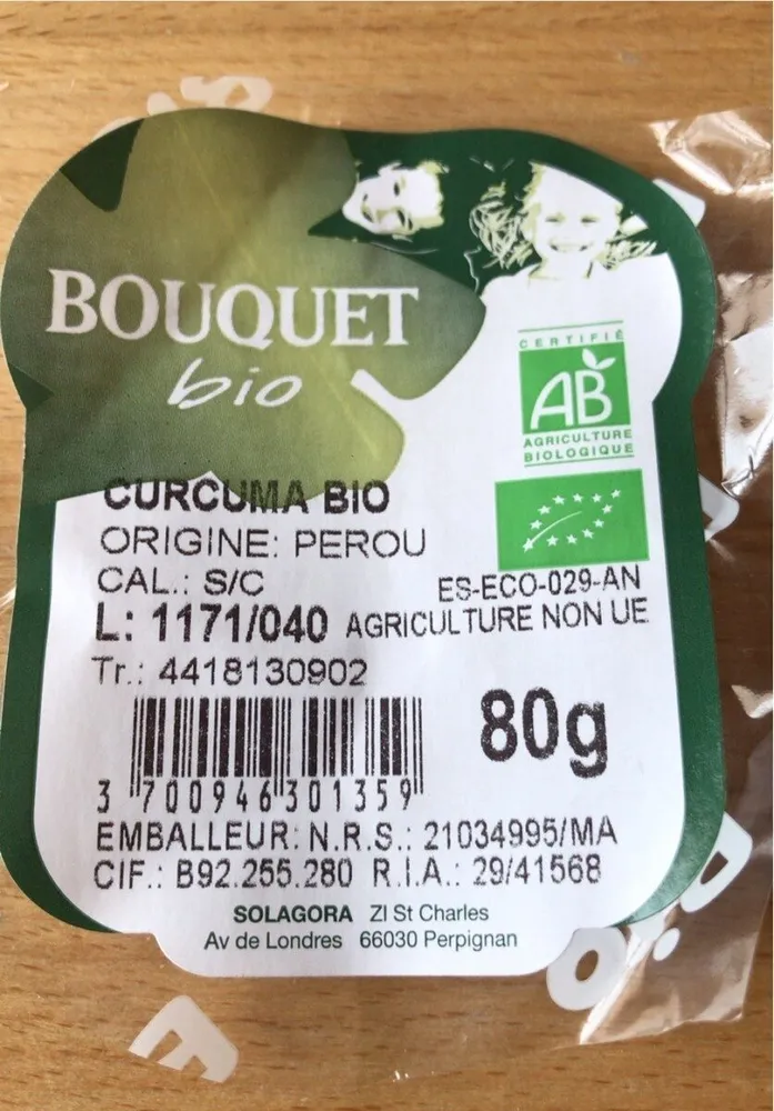 Curcuma bio