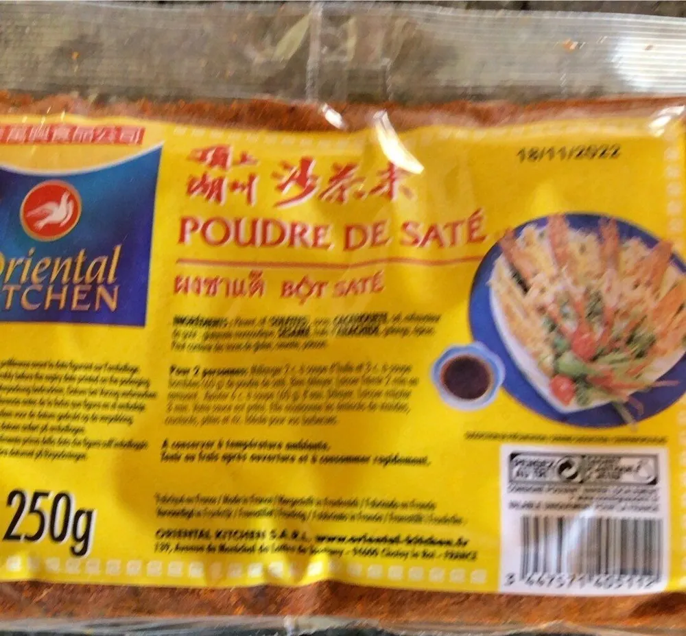 Poudre de saté