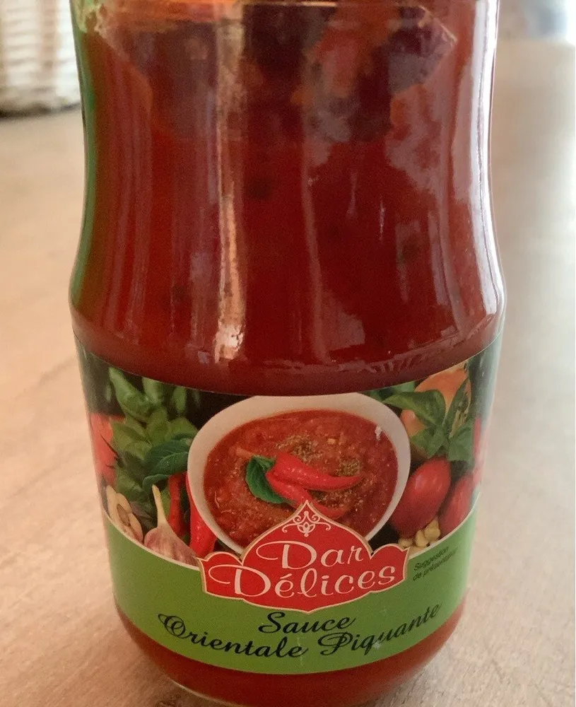 Sauce oriental piquante