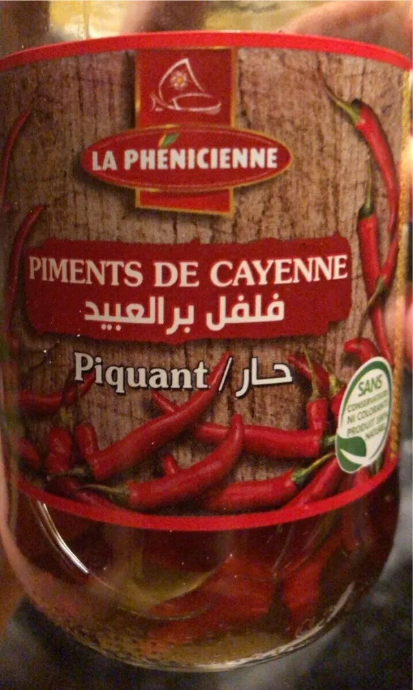 Piments de cayenne