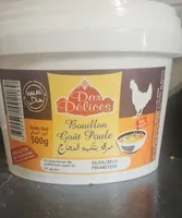 Bouillon goût poulet