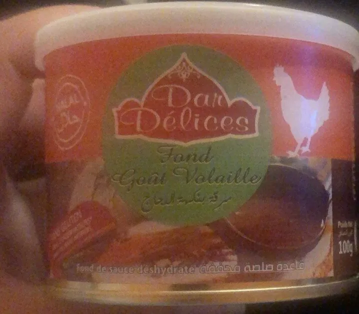 Fond gout volaille