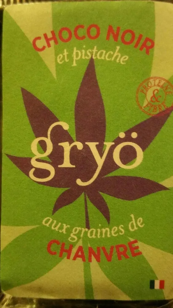 Choco noir et pistache