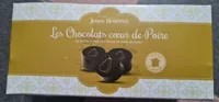 Les chocolats cœur de poire
