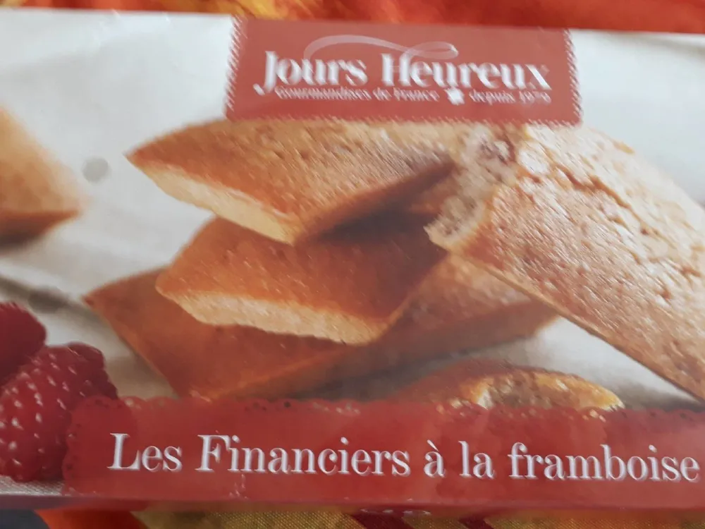 Les financiers à la framboise