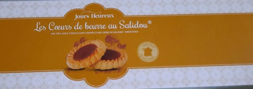 Les cœurs de beurre au salidou