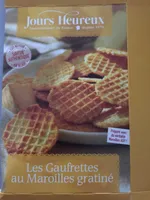 Les gaufrettes au Maroilles gratiné