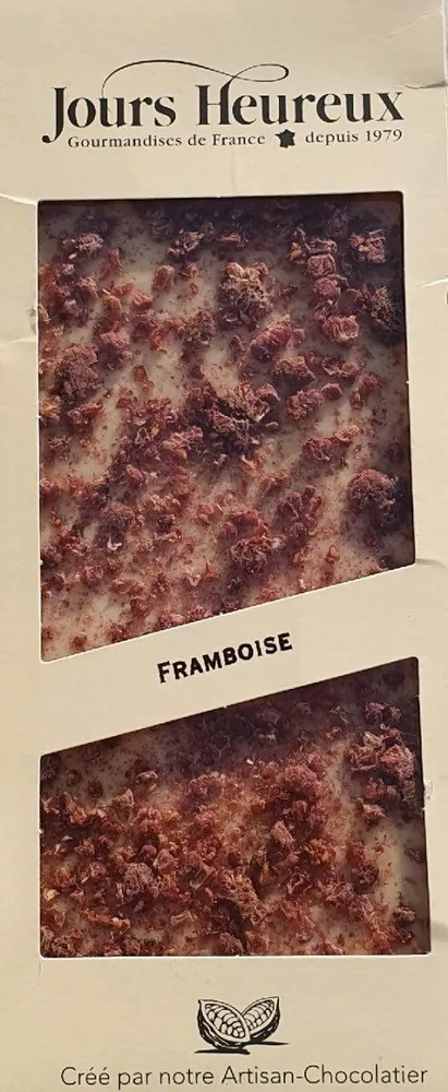 Tablette Blanche Framboise
