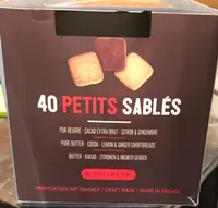 Sablé 100 % naturel