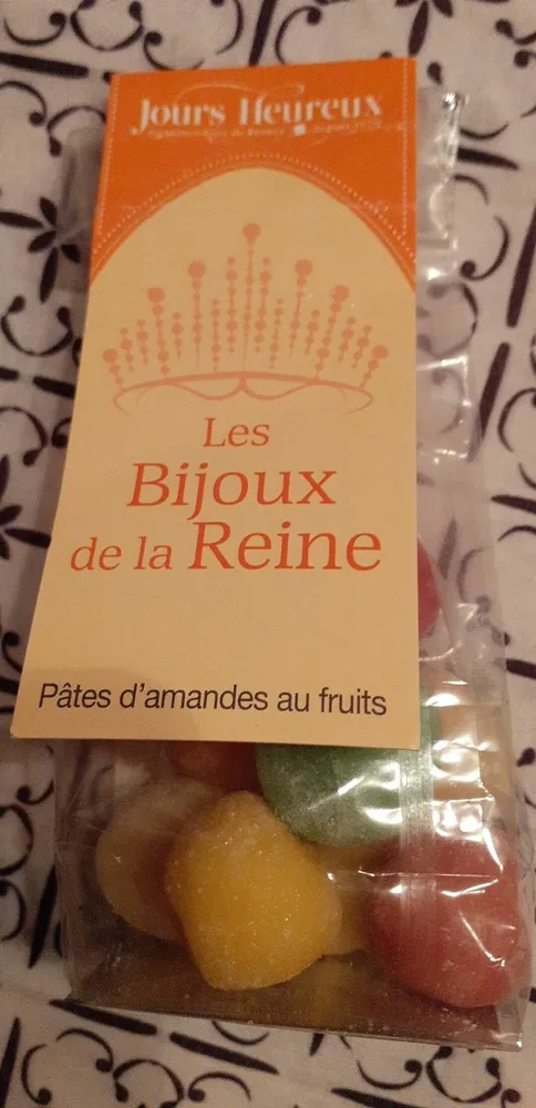Pâtes d amandes aux fruits