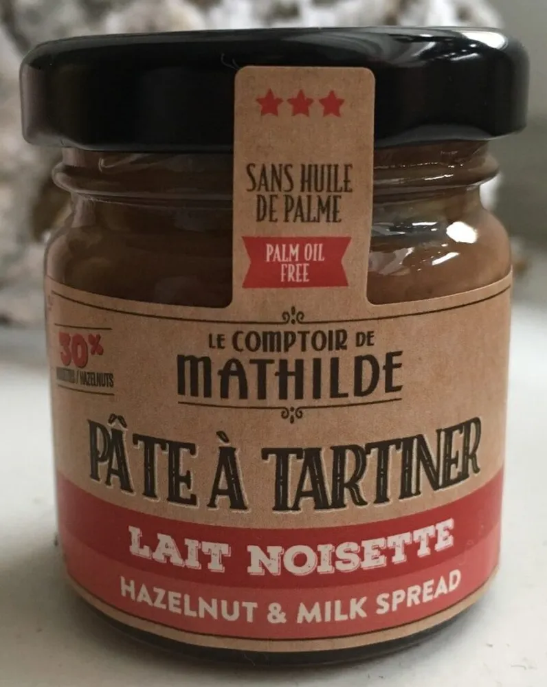 Pâte à tartiner Lait Noisette