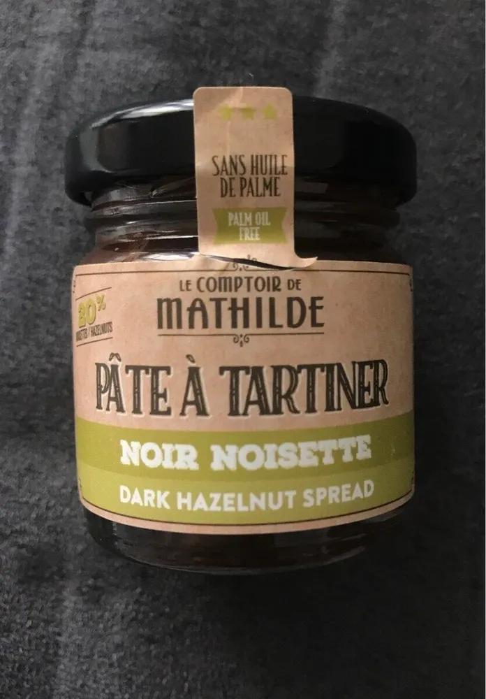 Pâte à tartiner Noir Noisette