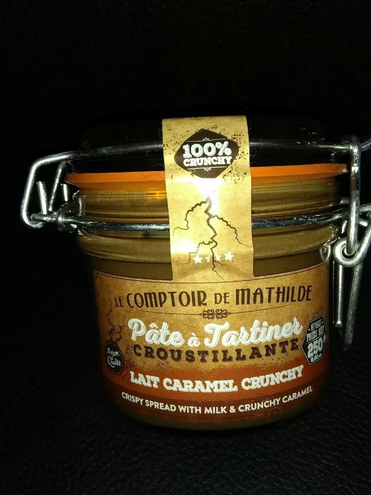 Pâte à tartiner croustillante