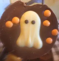 Sucette chocolat Halloween