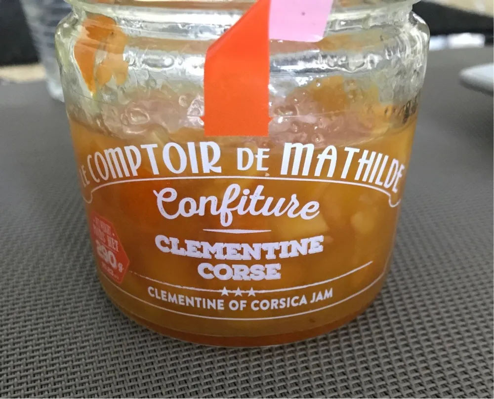 Confiture Clementine Corse