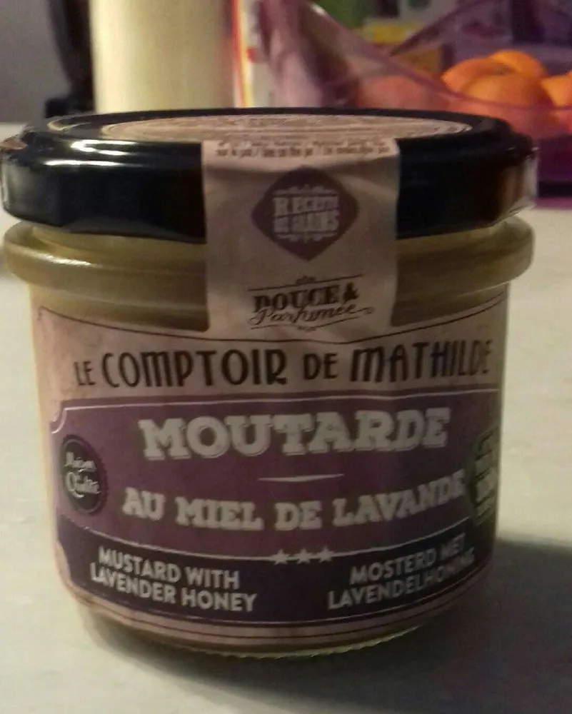 Moutarde au miel de lavande