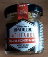 Moutarde tomates séchées & basilic