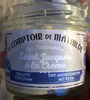 Les Tartinables Saint Jacques à la Crème