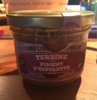 Terrine piment d'espelette