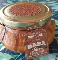 Baba rhum vanille caramel
