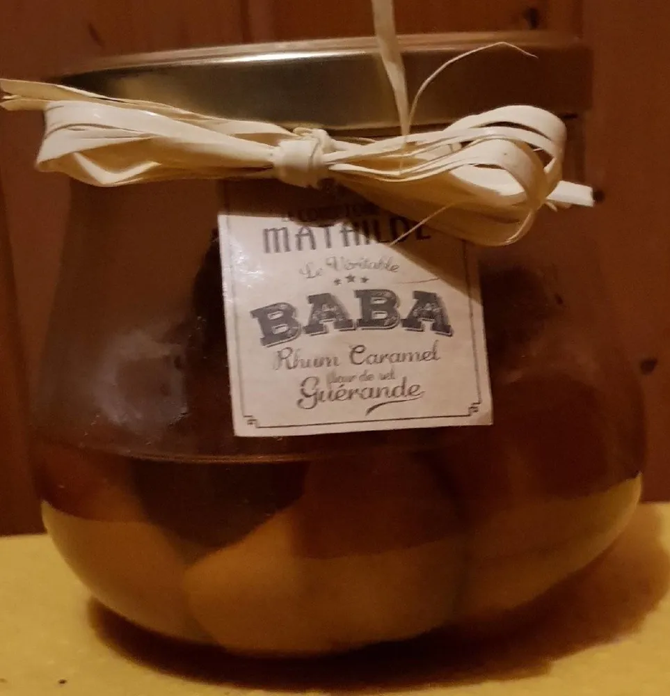 Baba rhum vanille caramel
