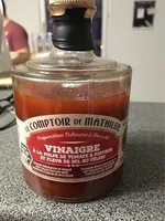 Vinaigre a la pulpe de tomates poivrons
