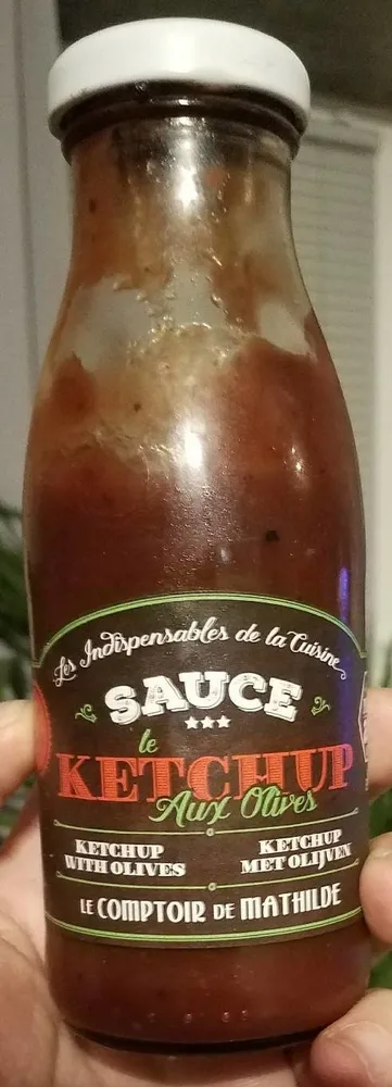 Sauce ketchup aux olives