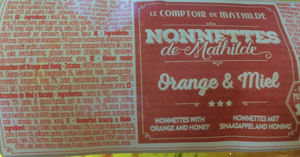 Nonettes de Mathilde
