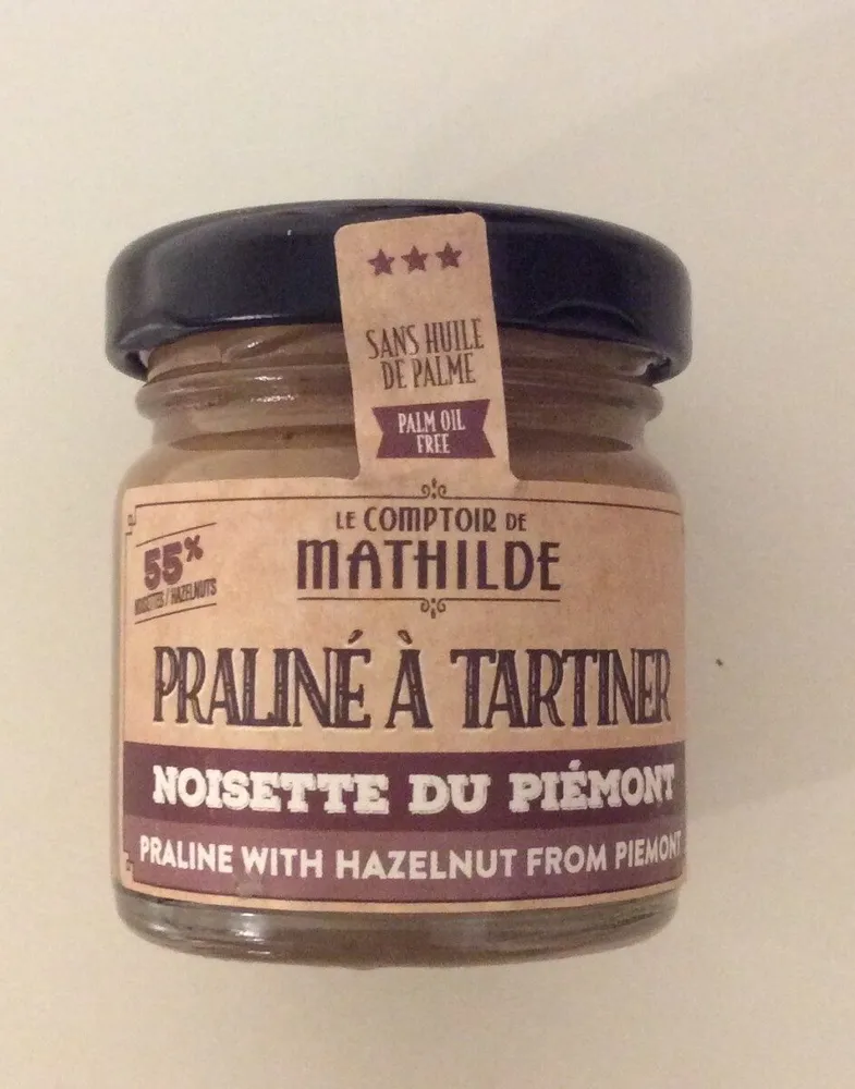 Praliné à tartiner