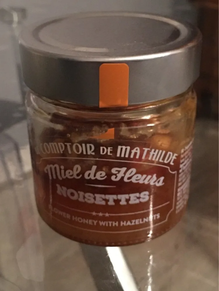 Miel de fleurs et noisettes