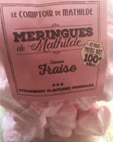 Meringues de Mathilde Saveur Fraise
