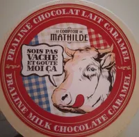 Praliné chocolat lait caramel