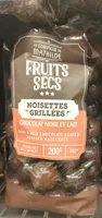 Noisettes grillée chocolat lait et noir