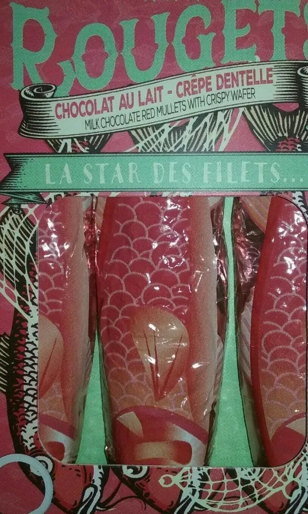 Rougets Chocolat au Lait - Crêpe Dentelle