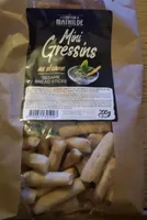 Mini gressins au sésame