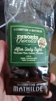 Enrobés chocolat noir saveur menthe