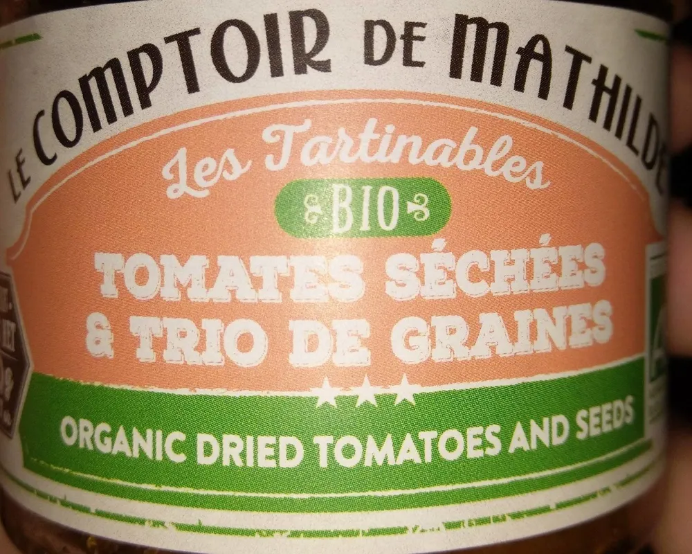 Tomates séchées & trio de graines