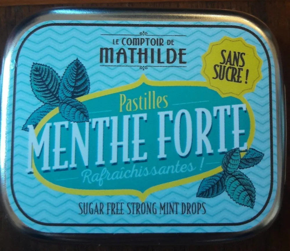 Pastilles Menthe Forte