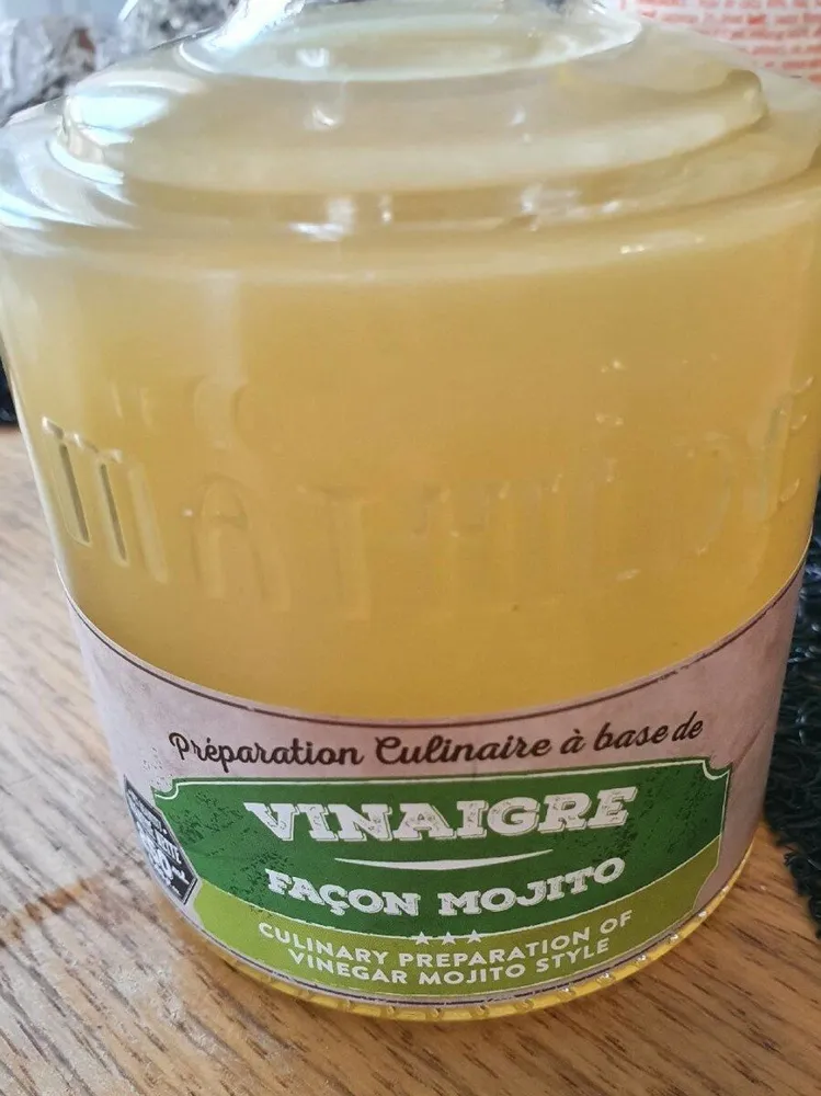 vinaigre façon mojito