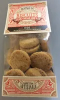 Biscuits façon crème brûlée