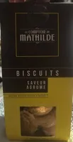 Biscuit saveur agrume
