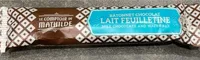Bâtonnet chocolat lait feuilletine