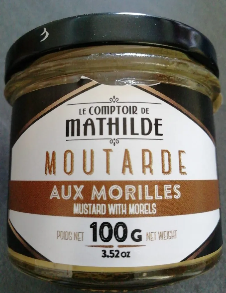 Moutarde aux morilles