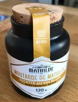 Moutarde de Mathilde - recette au vin blanc