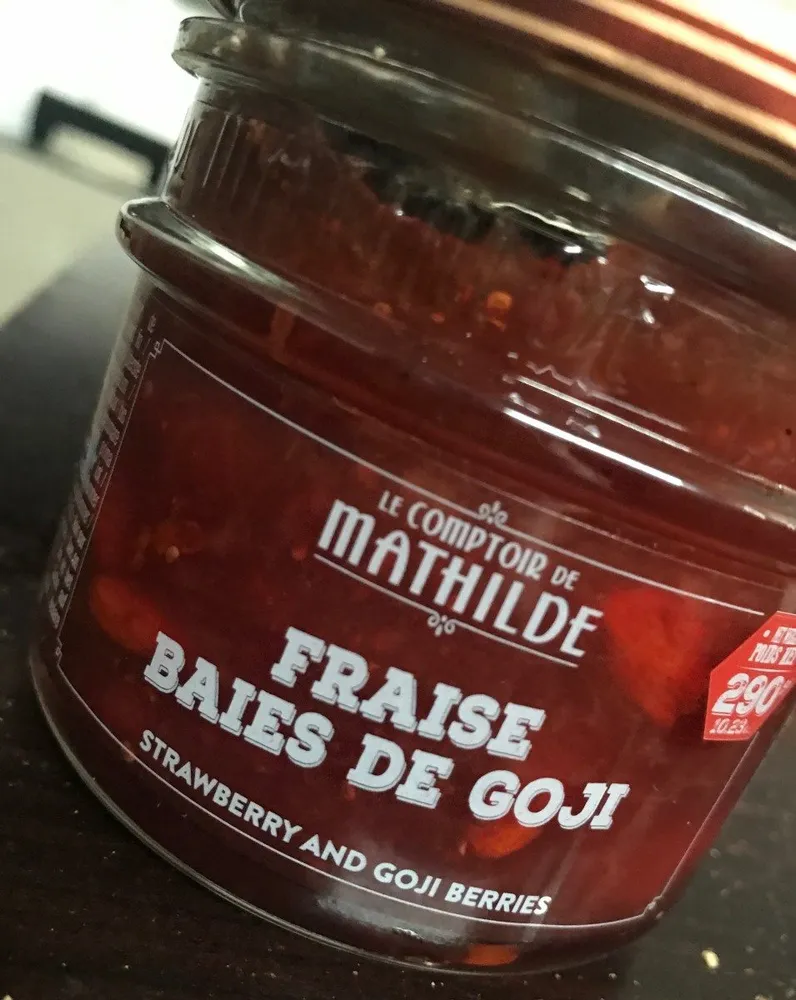 Confiture fraise/baie de goji
