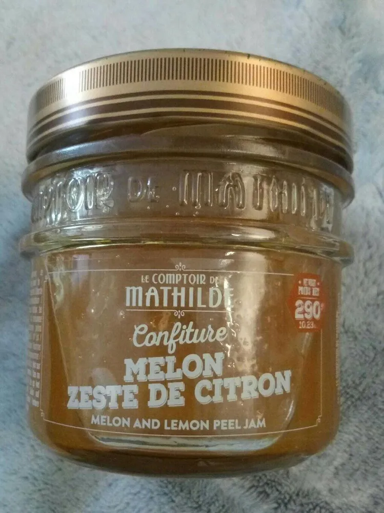 Confiture Melon Zeste de citron